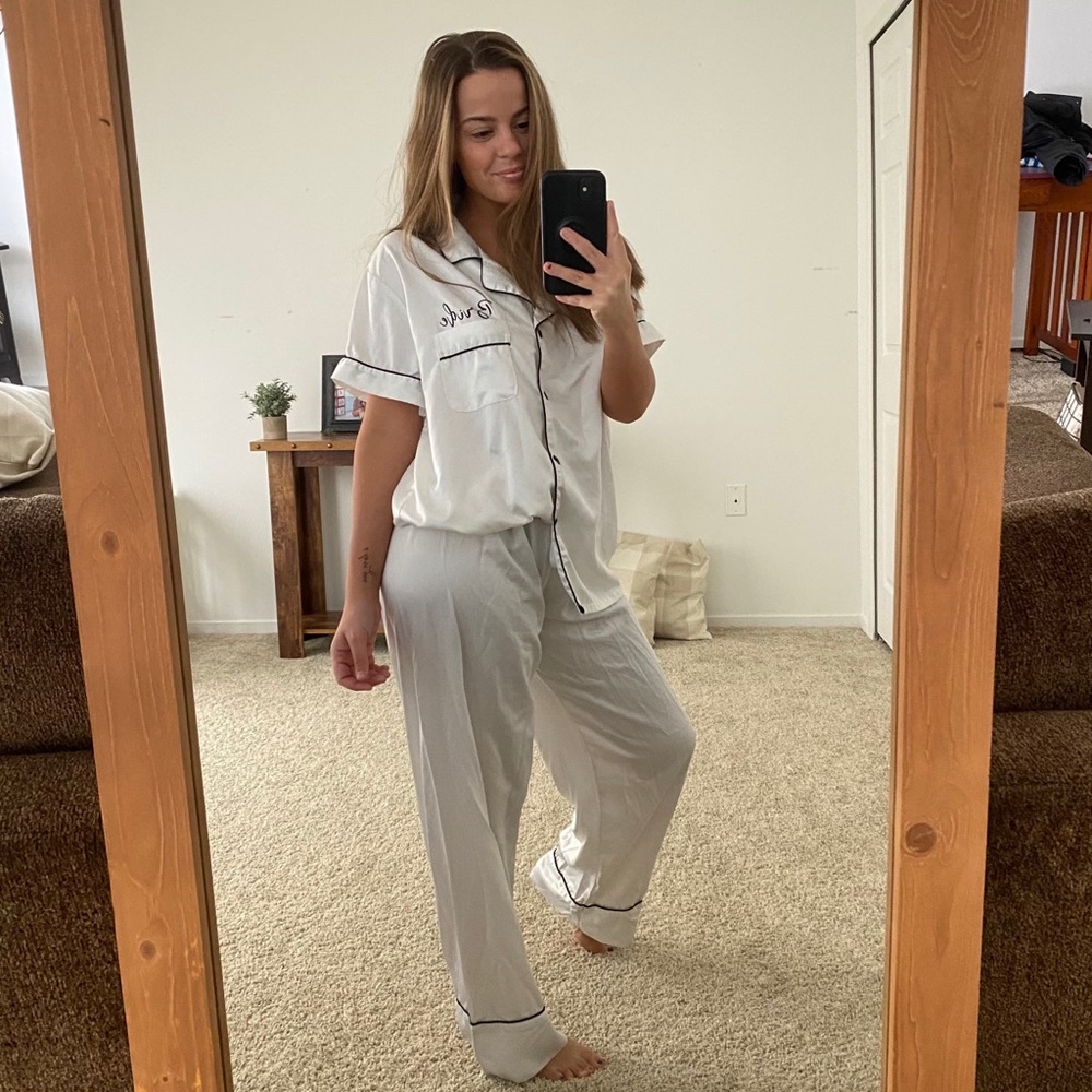 Etsy “bride” pj set
